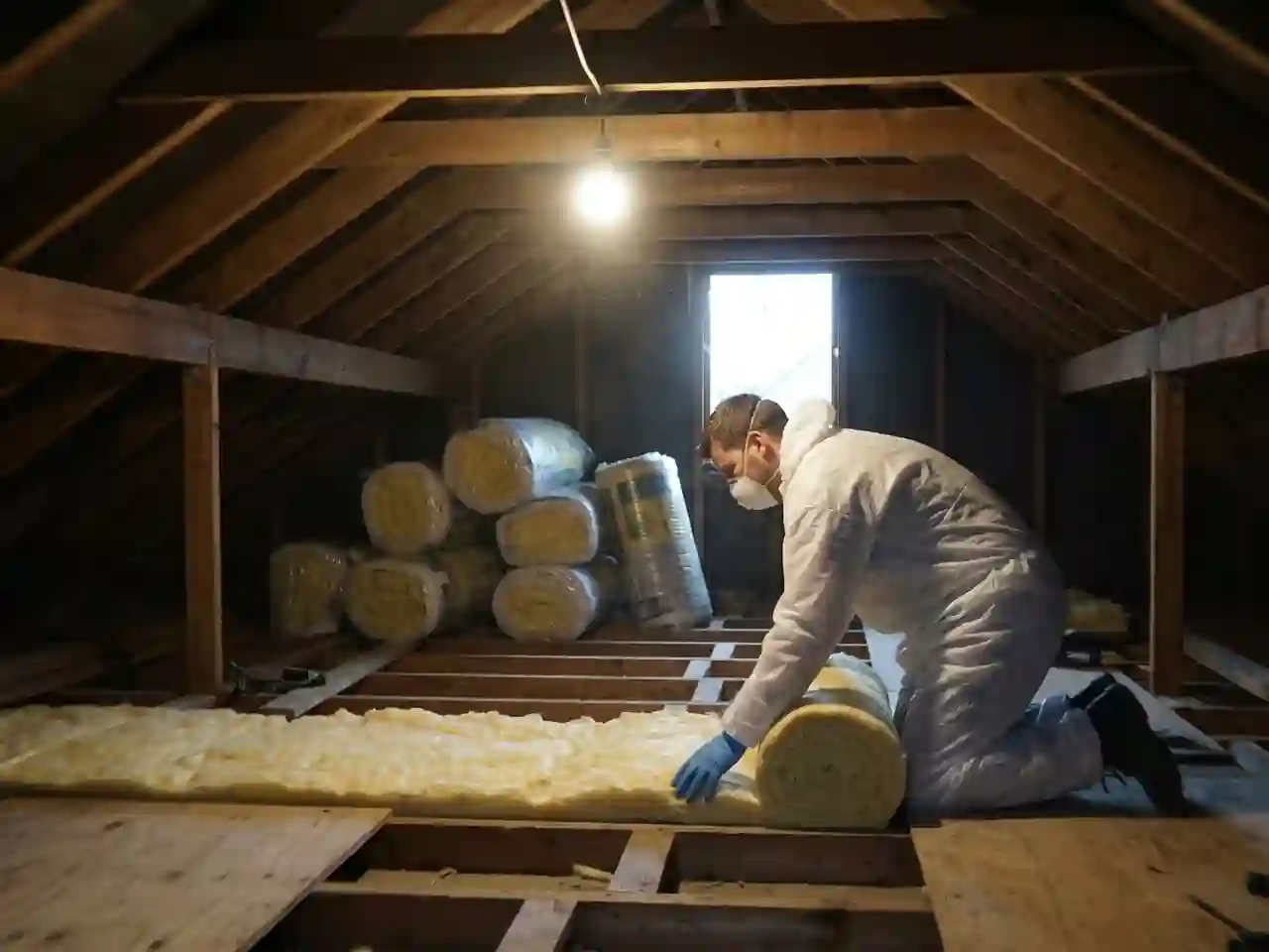 Isolation des combles perdus face au vent marin de Berck