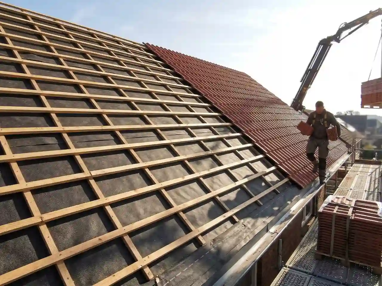 Pose de toiture neuve adaptée au littoral de Berck