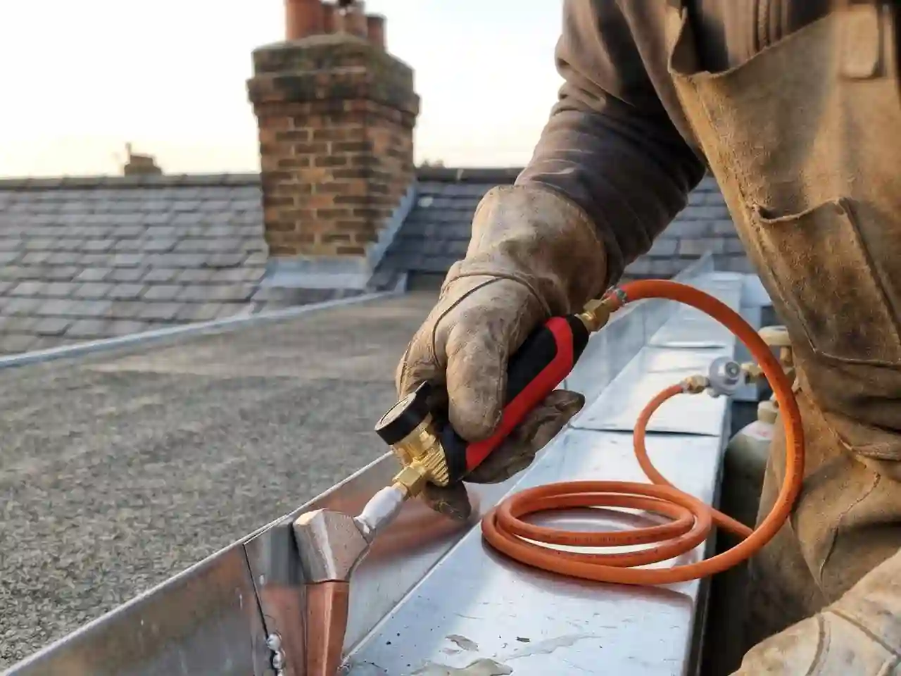 Travaux de soudure zinc pour toitures terrasses à Berck